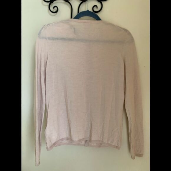 Pink Merino Wool Blend H & M sweater size L - Picture 4 of 12